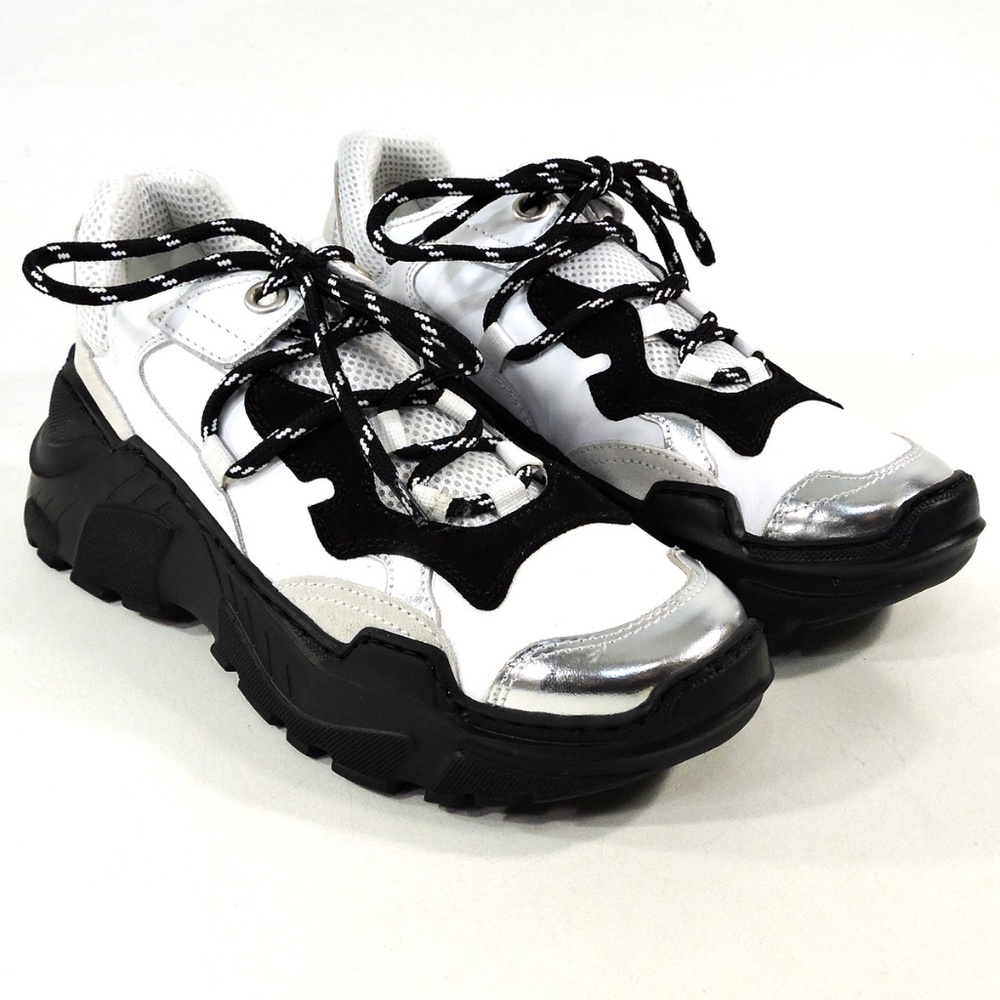 LEMARE' 🇮🇹 WHITE LEATHER COMFORT SNEAKERS